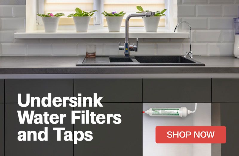 Undersink water filter systems